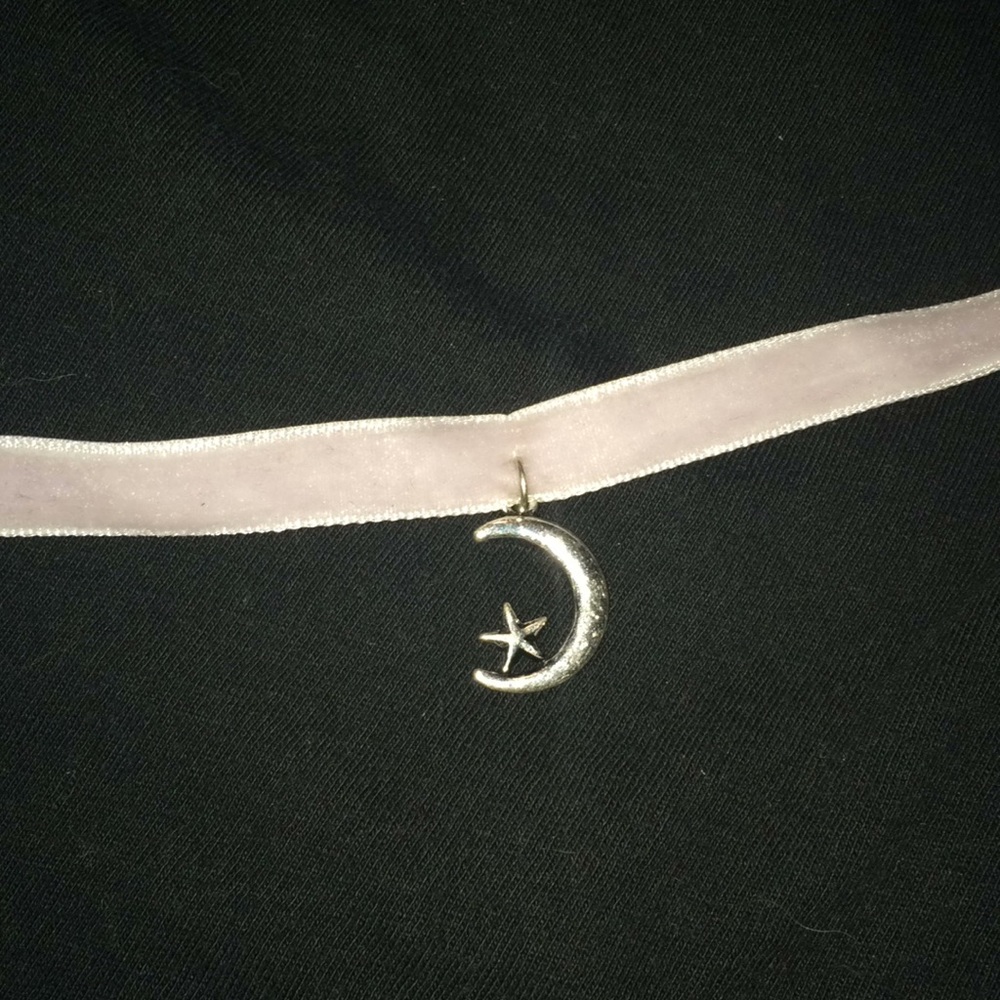 Moon & Star choker